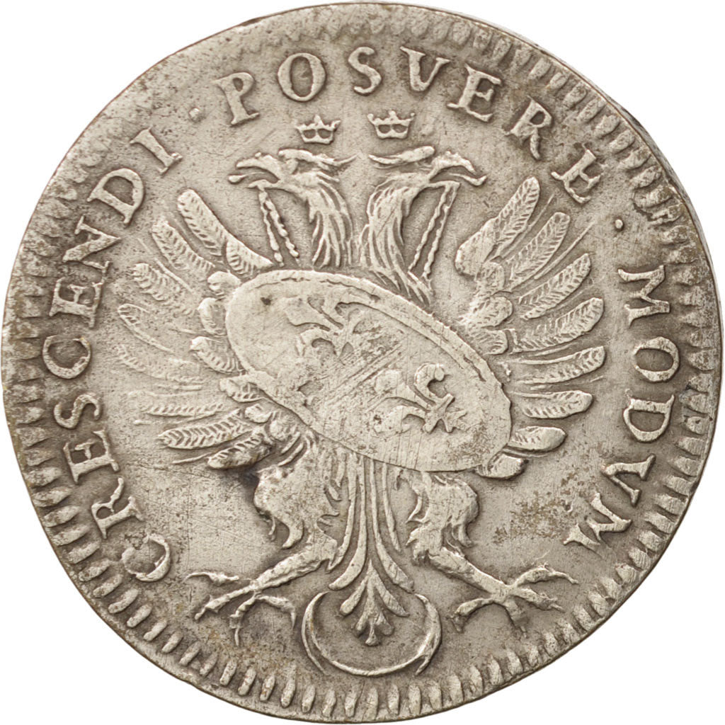 France, Token, Royal, Marie Thérèse d'Autriche, AU(50-53), Silvered bronze
