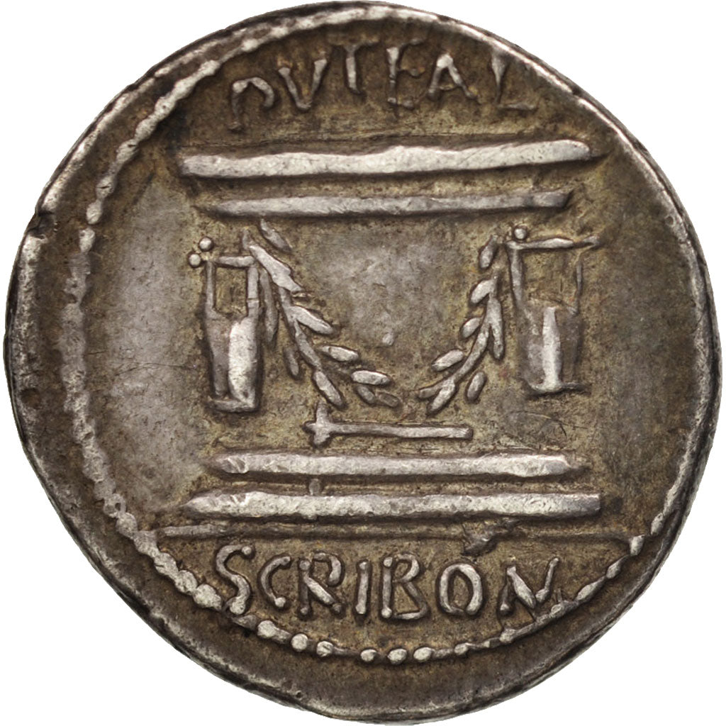 Scribonia, Denarius, 62 BC, Roma, AU(50-53), Silver, Sear:8a