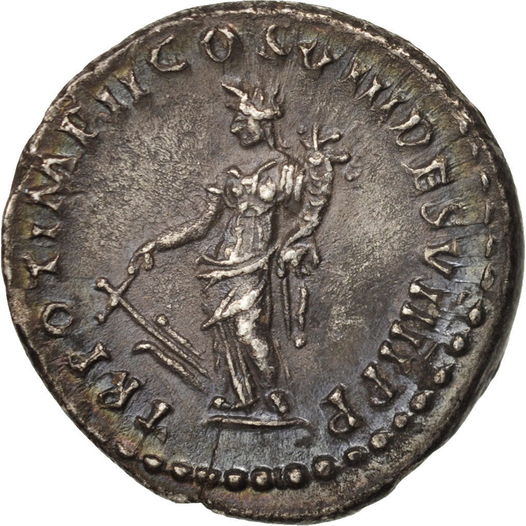 Coin, Domitian, Denarius, 82, Roma, AU(55-58), Silver, RIC:141