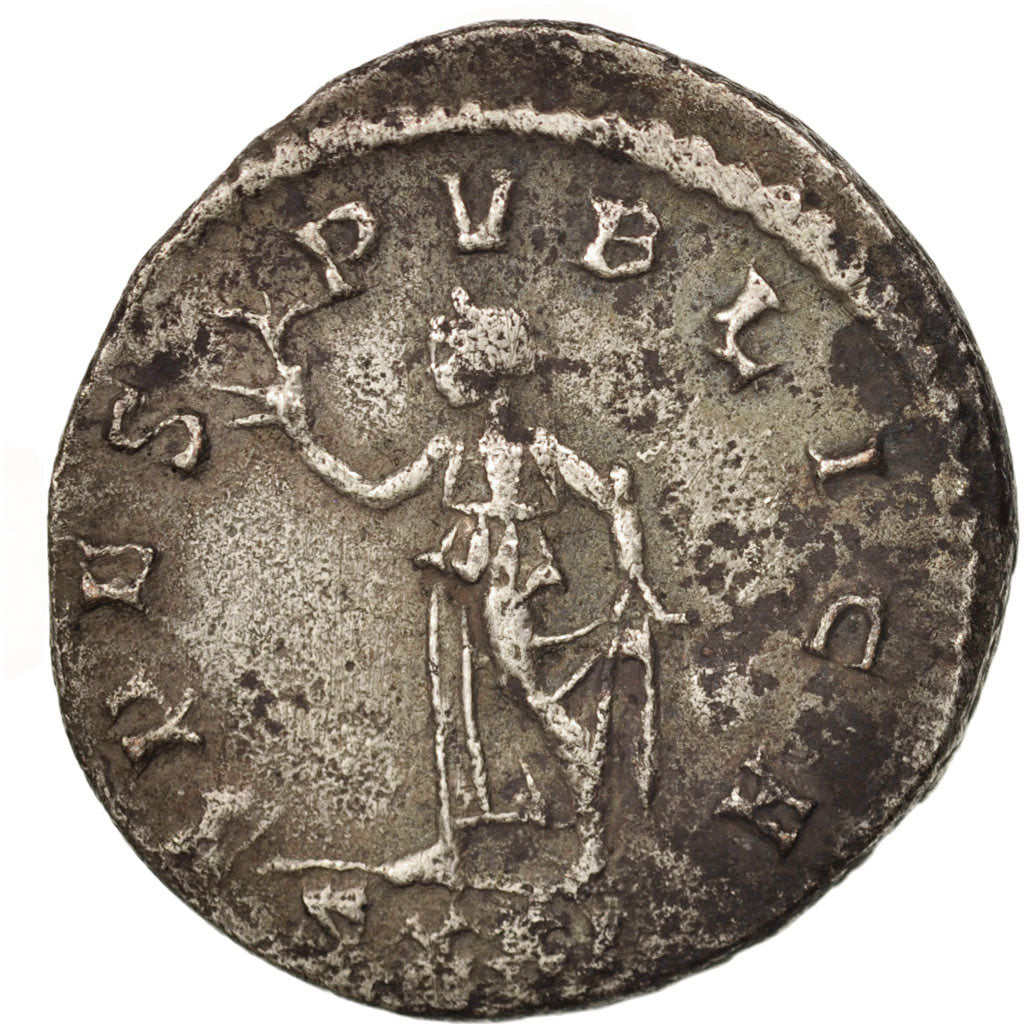 Coin, Carus, Antoninianus, Ticinum, AU(55-58), Billon, RIC:82