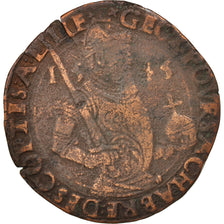 France, Token, Royal, Flandre espagnole, Charles V, 1543, TB, Cuivre, 28