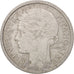 Coin, France, Morlon, Franc, 1958, AU(55-58), Aluminum, KM:885a.1, Gadoury:473b