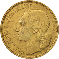 Moneda, Francia, Guiraud, 50 Francs, 1953, Paris, MBC+, Aluminio - bronce