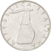 Coin, Italy, 5 Lire, 1973, Rome, MS(60-62), Aluminum, KM:92