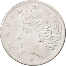 Coin, Brazil, 5 Centavos, 1975, MS(63), Stainless Steel, KM:587.1