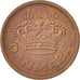 Monnaie, Danemark, Margrethe II, 25 Öre, 1990, SUP+, Bronze, KM:868.1