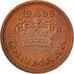 Moneta, Danimarca, Margrethe II, 25 Öre, 1999, FDC, Bronzo, KM:868.1