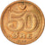 Monnaie, Danemark, Margrethe II, 50 Öre, 1990, Brondby, SUP, Bronze, KM:866.2