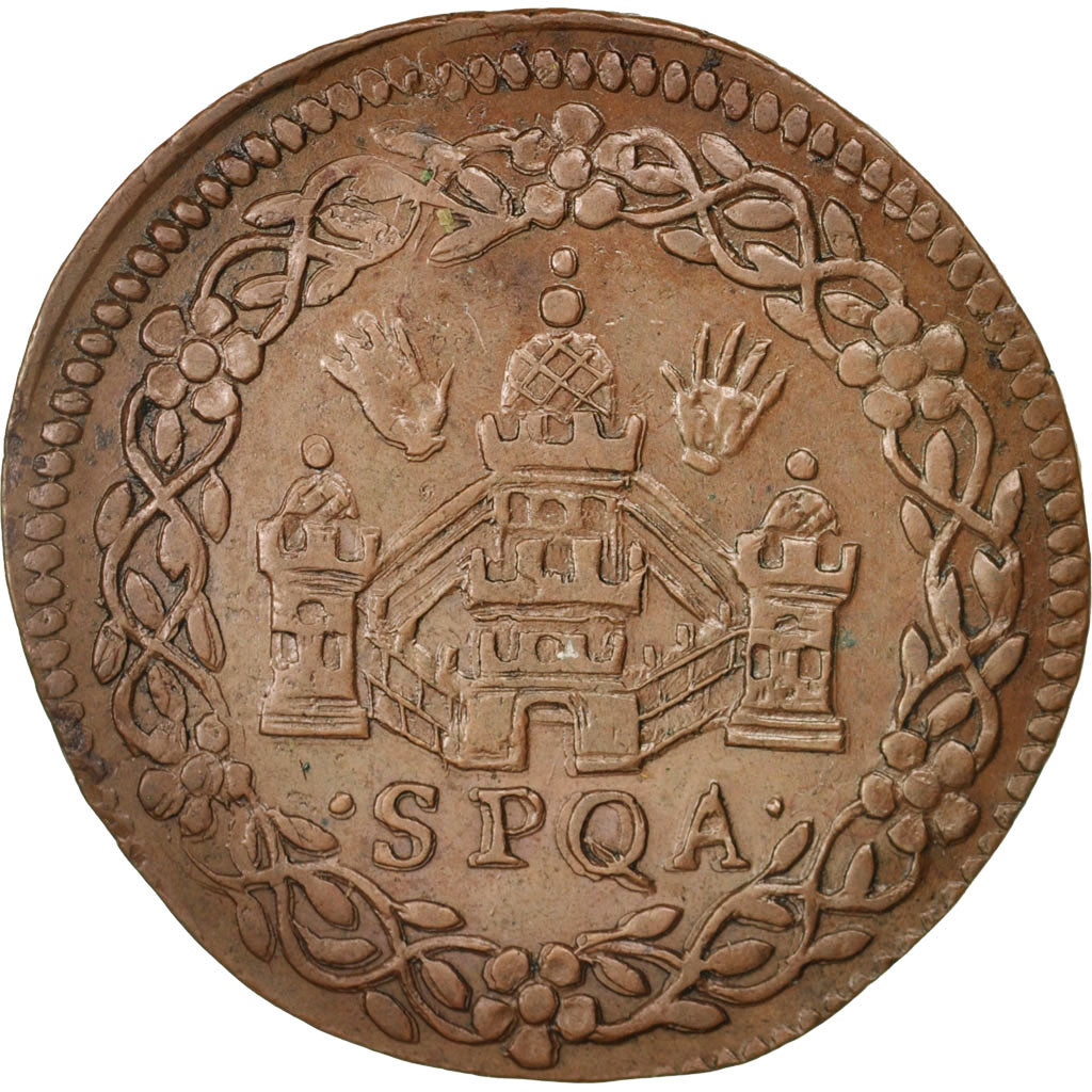 Belgique, Jeton, Spanish Netherlands, Anvers, Thomas De Potter, receveur