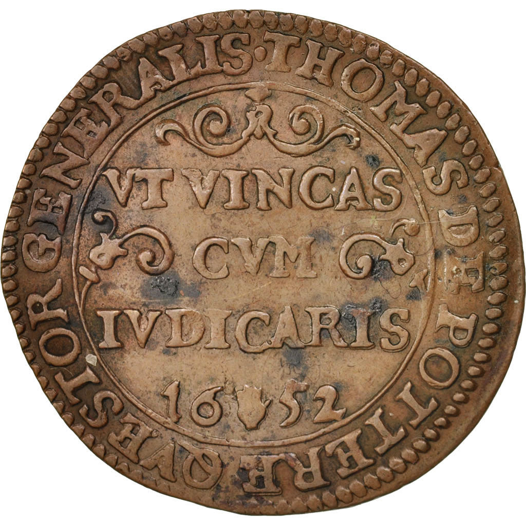 Belgique, Jeton, Spanish Netherlands, Anvers, Thomas De Potter, receveur