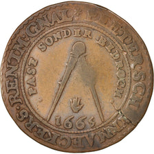 Spanish Netherlands, Token, Belgium, Bruxelles, Peter Schrijnmaker, 1665