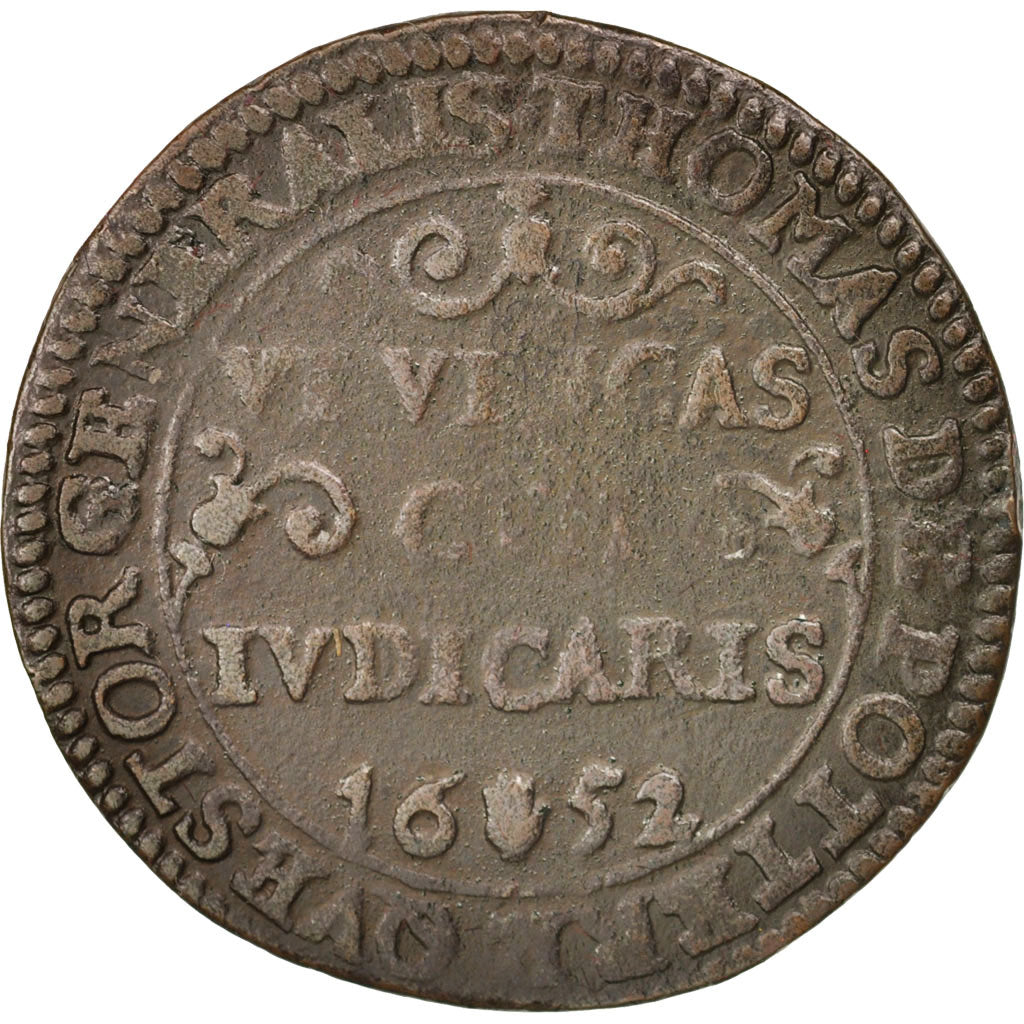 Belgium, Token, Spanish Netherlands, Anvers, Thomas De Potter, receveur
