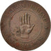 Netherlands, Token, Belgium, Anvers, Religious Class, 1823, VF(20-25), Copper