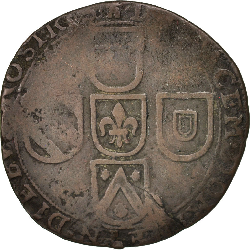 Francia, Token, Spanish Netherlands, Lille, Philippe IV, 1634, MB, Rame