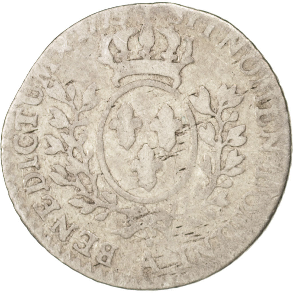 Coin, France, Louis XV, 1/20 Ecu, 1773, Paris, F(12-15), Silver, Gadoury:285