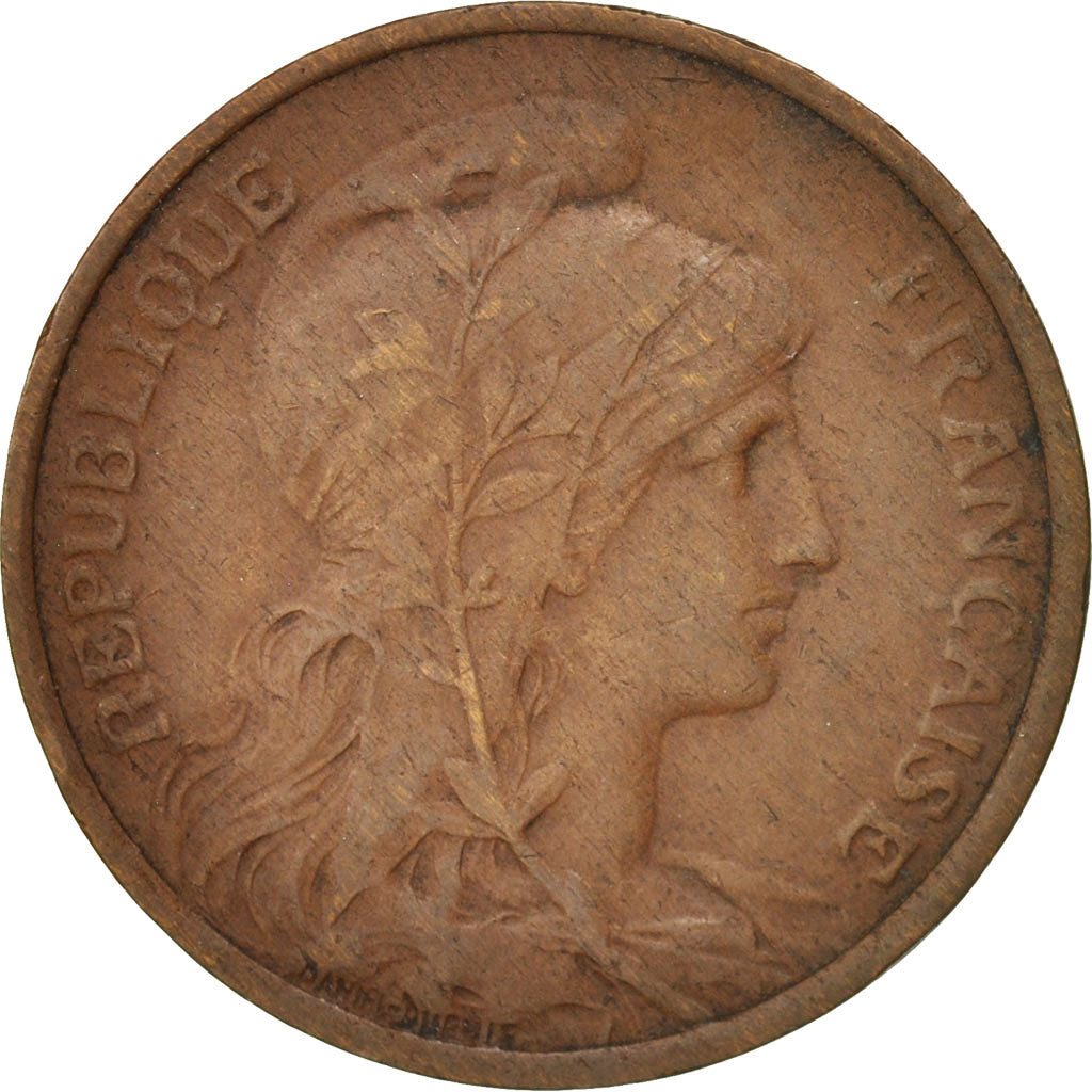Monnaie, France, Dupuis, 5 Centimes, 1917, Paris, TB+, Bronze, KM:842