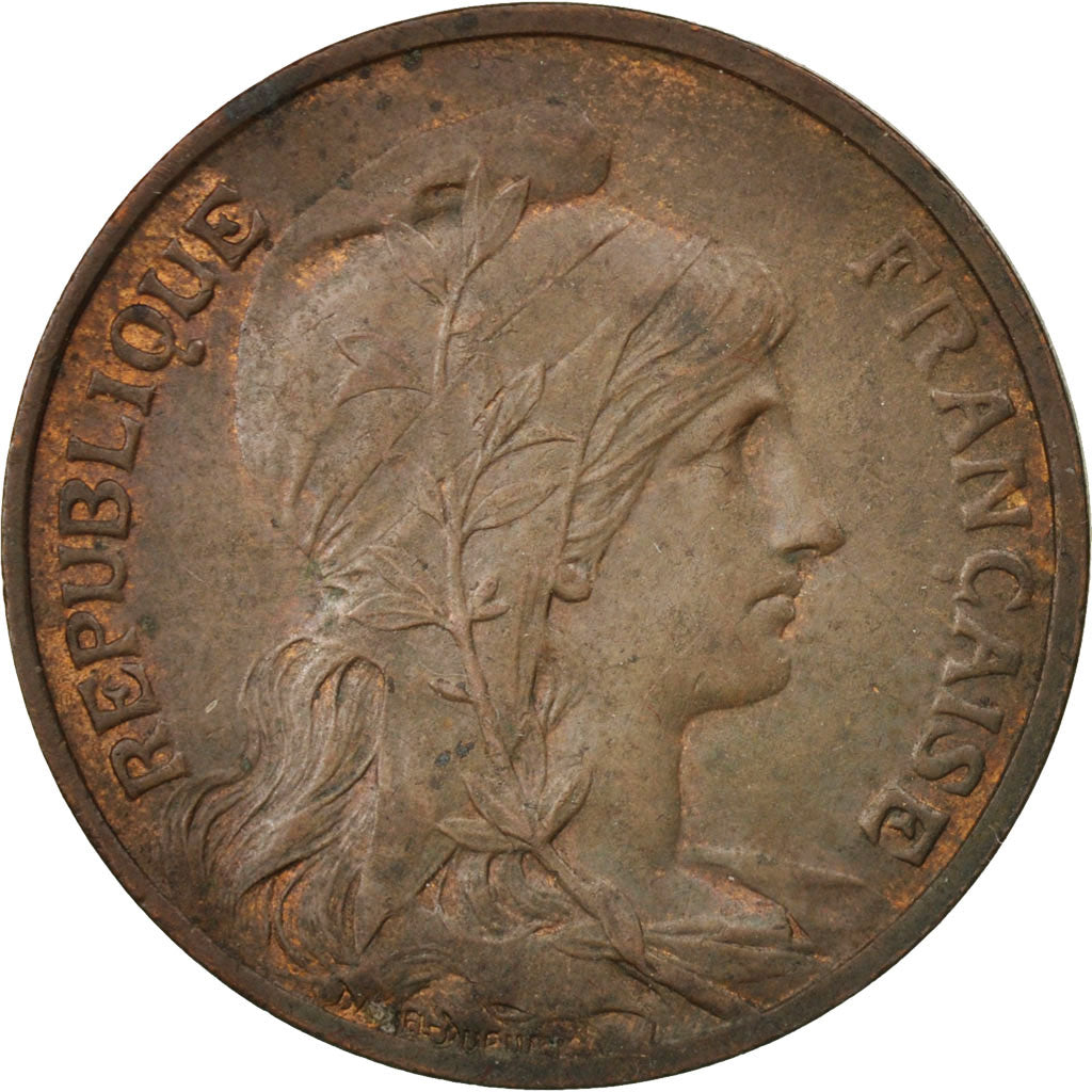Coin, France, Dupuis, 10 Centimes, 1908, Paris, AU(50-53), Bronze, KM:843