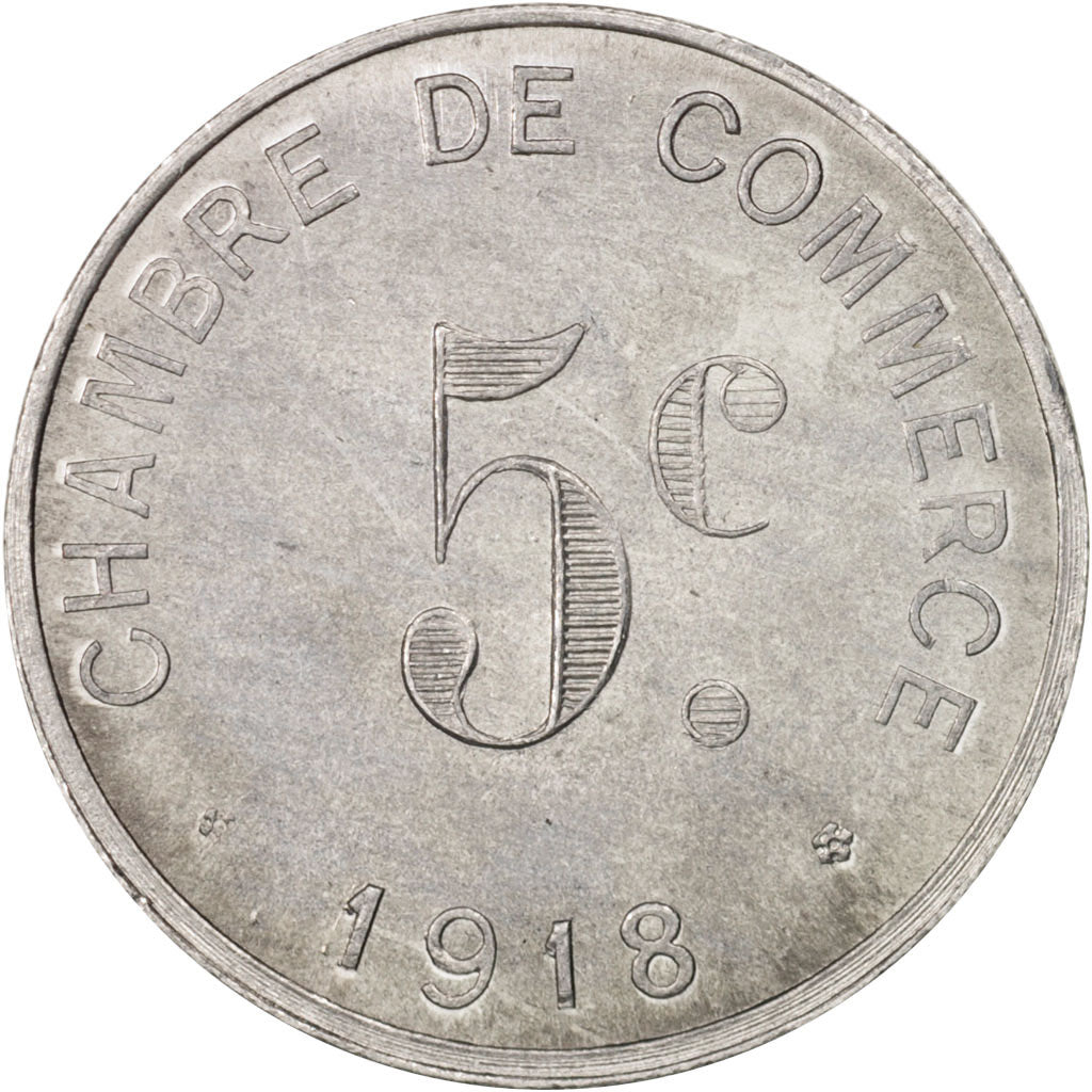Coin, France, 5 Centimes, 1918, MS(64), Aluminium, Elie:10.1