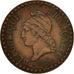Frankreich, Dupré, Centime, 1848, Paris, AU(50-53), Bronze, KM:754, Gadoury:84