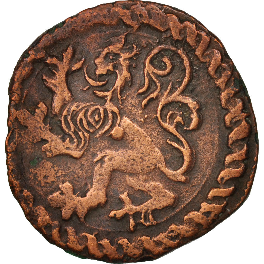Coin, Spanish Netherlands, Courte, XVIth Century, AU(50-53), Copper