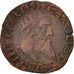 Spanish Netherlands, Charles Quint, Courte, 1545, VF(30-35), Copper