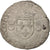 Coin, France, Douzain aux croissants, 1553, Troyes, VF(30-35), Billon