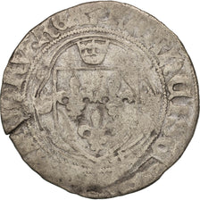Monnaie, France, Blanc à la couronne, Undated, Troyes, TB, Billon, Duplessy:835