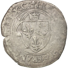 Münze, Frankreich, Blanc à la couronne, Undated, Toulouse, S+, Billon