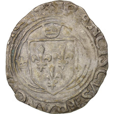Coin, France, Blanc à la couronne, Undated, Toulouse, VF(30-35), Billon
