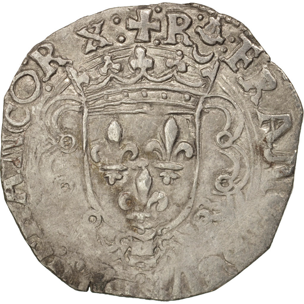 Münze, Frankreich, Douzain, Bordeaux, S+, Billon, Duplessy:927