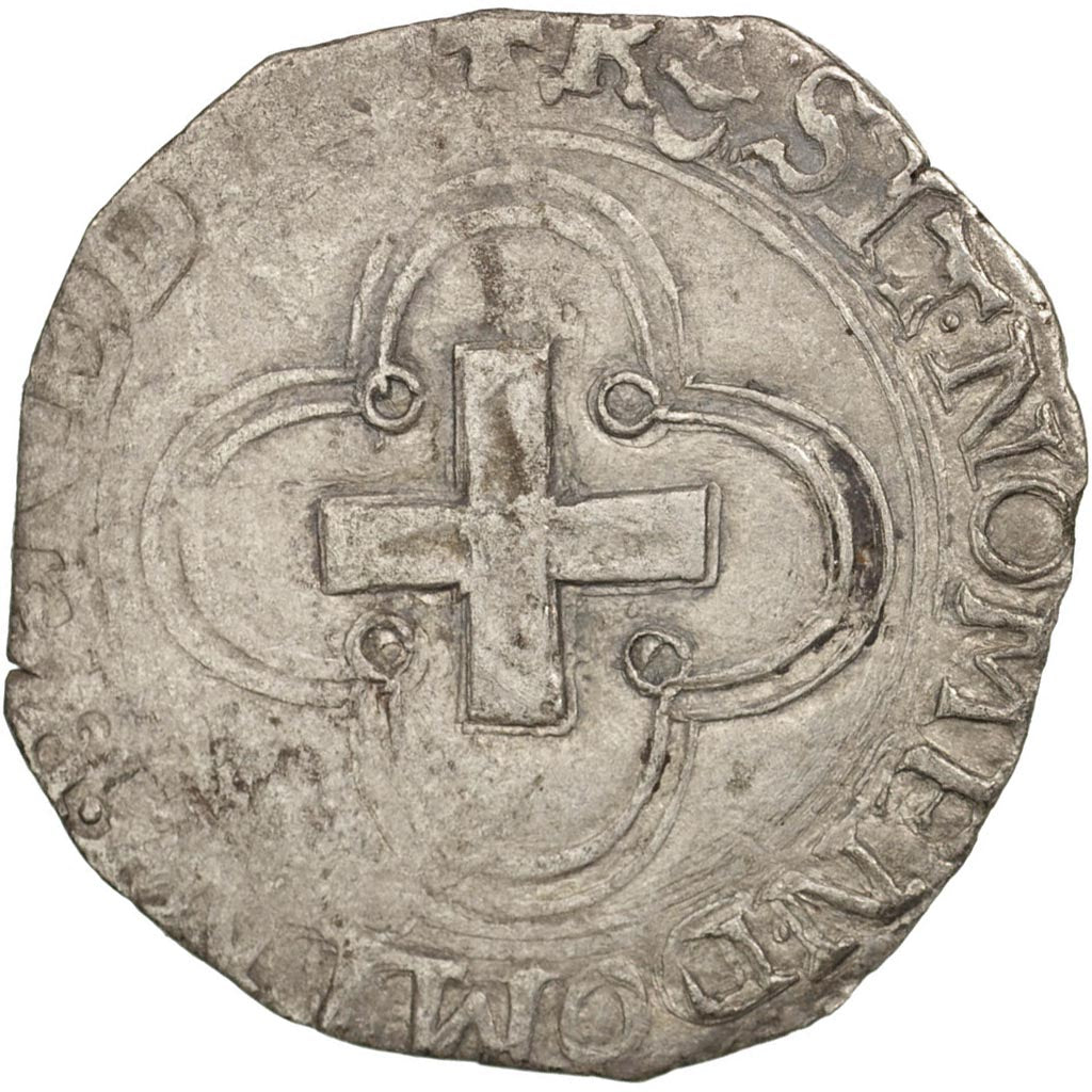 Münze, Frankreich, Douzain, Bordeaux, S+, Billon, Duplessy:927