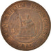 Monnaie, FRENCH COCHIN CHINA, Cent, 1885, Paris, TTB, Bronze, KM:3, Lecompte:15