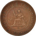 Coin, FRENCH INDO-CHINA, Cent, 1887, Paris, EF(40-45), Bronze, KM:1, Lecompte:39
