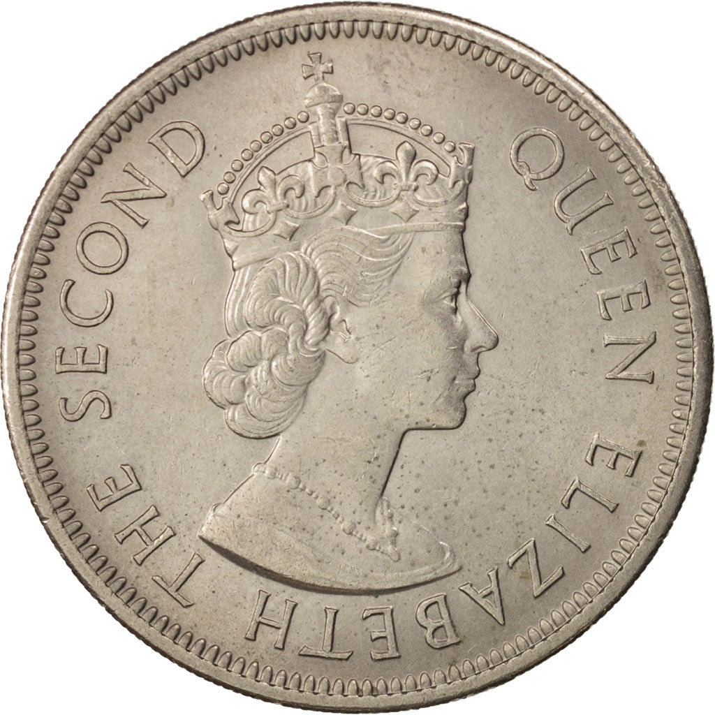 Hong Kong, Elizabeth II, Dollar, 1973, SUP, Copper-nickel, KM:35