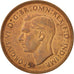 Coin, Great Britain, George VI, 1/2 Penny, 1948, AU(55-58), Bronze, KM:844