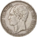 Moneta, Belgio, Leopold I, 5 Francs, 1863, BB, Argento, KM:2.2