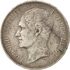 Belgium, Leopold I, 5 Francs, 5 Frank, 1849, VF(30-35), Silver, KM:17