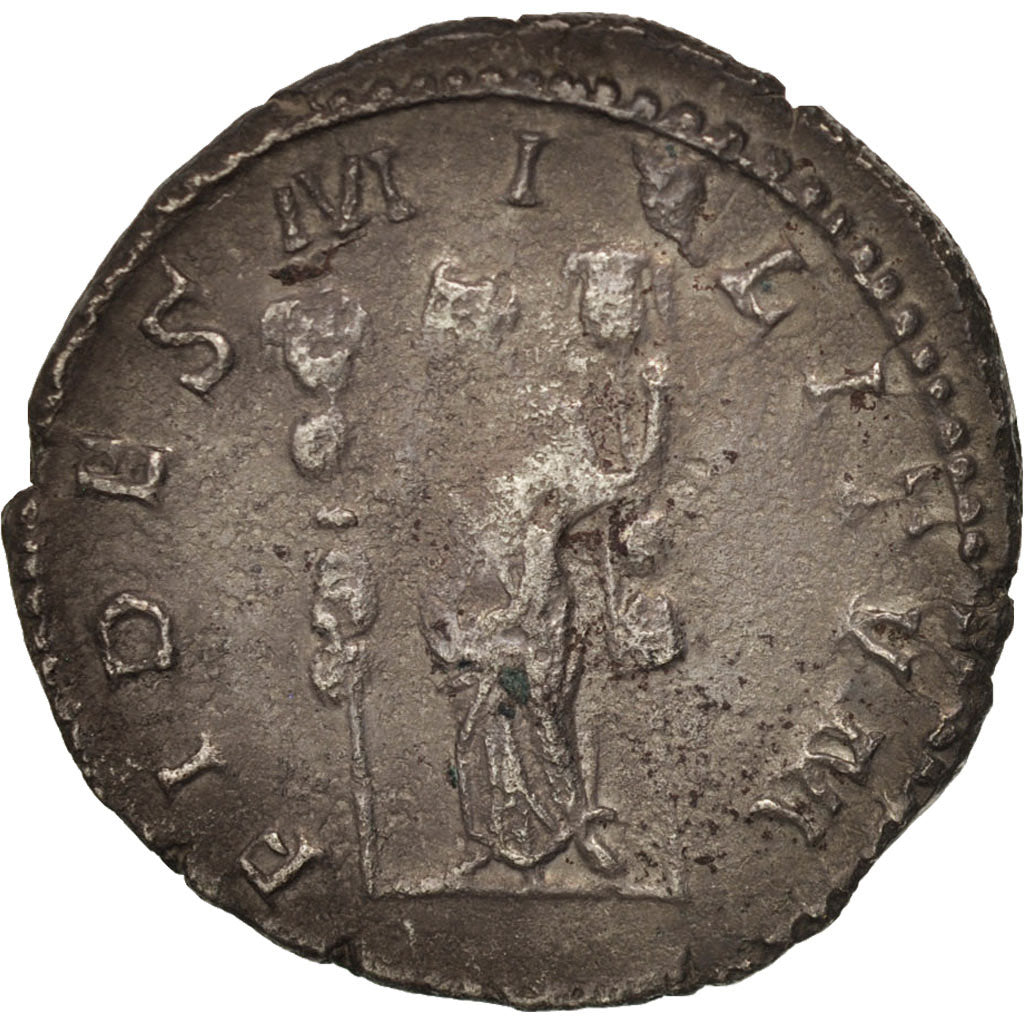 Moneta, Postumus, Antoninianus, 259, Lyon - Lugdunum, EF(40-45), Bilon, RIC:59