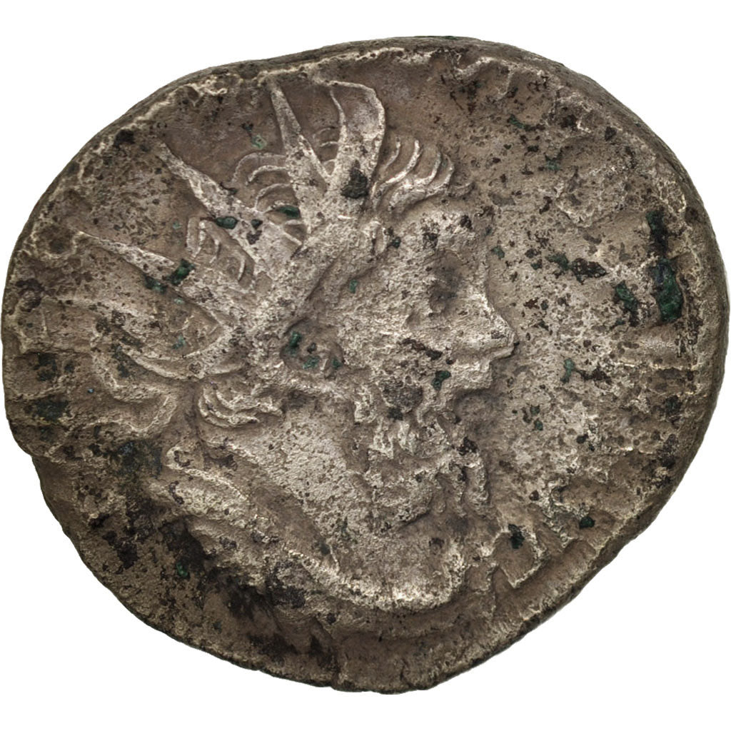 Moneta, Antoninianus, 259, Lyon - Lugdunum, VF(30-35), Bilon, RIC:53