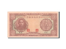 Biljet, China, 500 Yüan, 1942, SUP