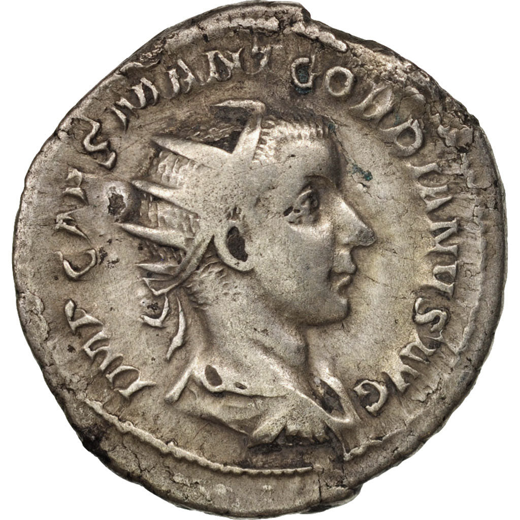 Moneta, Gordian III, Antoninianus, 238, Roma, BB, Biglione, RIC:1