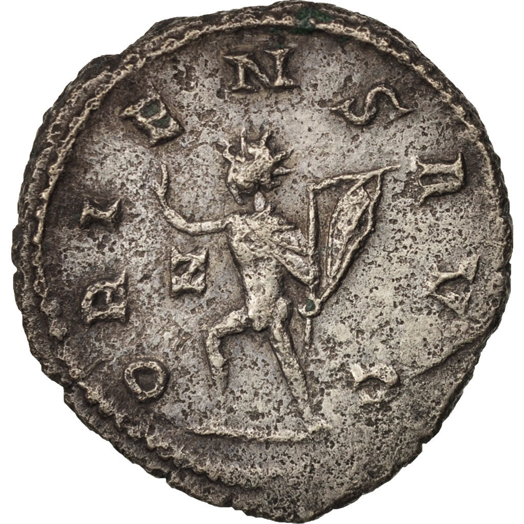Moneta, Gallienus, Antoninianus, Milan, BB, Biglione, RIC:494