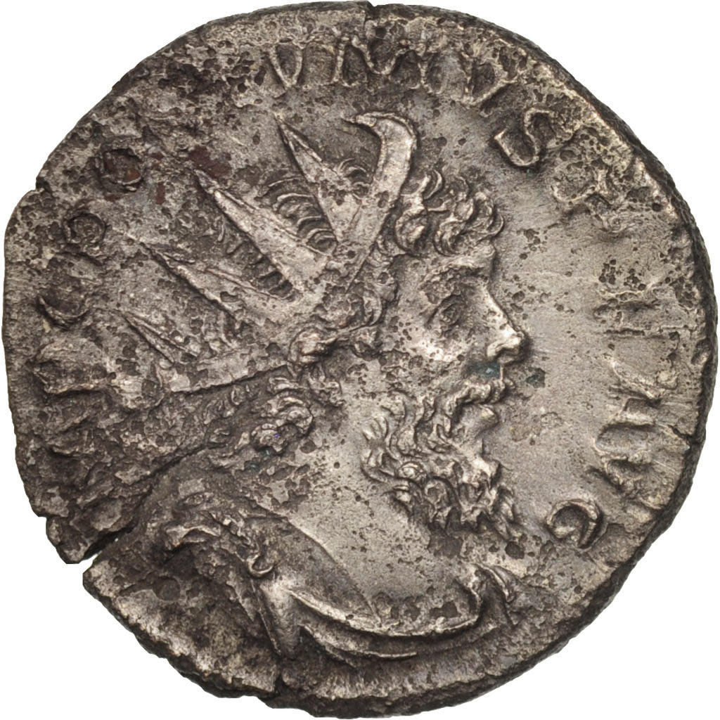 Coin, Postumus, Antoninianus, 268-269, Cologne, AU(50-53), Billon, RIC:318