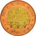Tschechische Republik, 50 Korun, 1993, AU(55-58), Bi-Metallic, KM:1