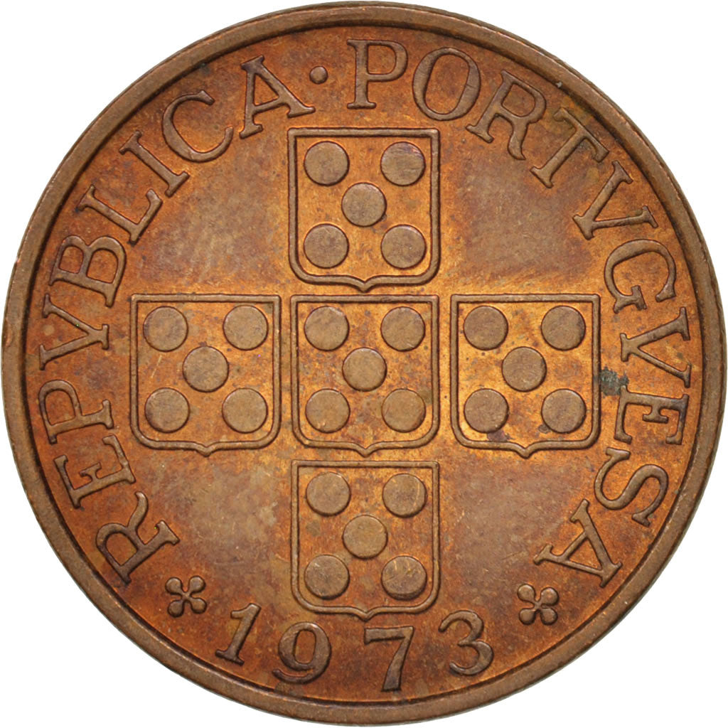 Monnaie, Portugal, Escudo, 1973, SUP, Bronze, KM:597