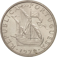 Coin, Portugal, 5 Escudos, 1979, MS(63), Copper-nickel, KM:591
