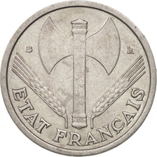 Coin, France, Bazor, Franc, 1944, Rouen, AU(55-58), Aluminum, KM:902.2