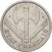 Coin, France, Bazor, Franc, 1944, Rouen, AU(55-58), Aluminum, KM:902.2