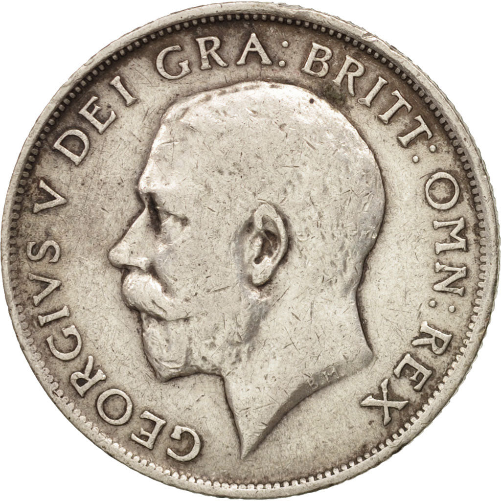 Great Britain, George V, Shilling, 1913, EF(40-45), Silver, KM:816