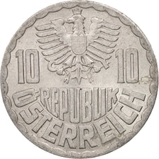 Moneta, Austria, 10 Groschen, 1969, Vienna, SPL-, Alluminio, KM:2878